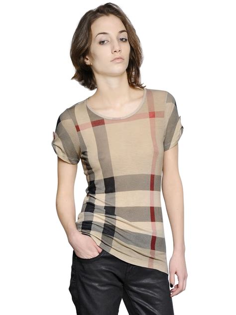 burberry brit shirt womens|burberry tee shirt.